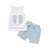 Là vestmon　ベビー服 ベスト＋半パンツ2点セット キッズ 子供服　袖なしトップス 綿 通気性いい　発汗性いい 通学校 可愛いベビー服 通園　出産ギフト 誕生日祝い