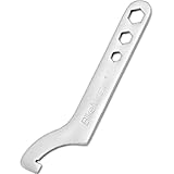 BikeMaster Shock Spanner Wrench - Chrome [並行輸入品]