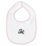 NCAA Notre Dame Fighting Irish新生児よだれかけ刺繍入りFighting Irishロゴ