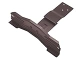 雪止 金具 スワロー工業 横葺用 先付 イーグルII 羽根 240mm 足巾60mm ダークブラウン SUS304 30入