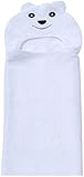 Little Ashkim Bamboo Rayon Hooded Turkish Towel - White Bear - 0-24 months by Little Ashkim [並行輸入品]
