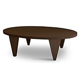 120cm幅 楕円形 オーバル型 上質な質感のあるオーク材折り畳みテーブル / おりたたみ / 折りたたみ (ウエンジ)