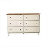 フレンチカントリー家具 白 チェスト 6引出 完成品 幅114 手作り ナチュラル 北欧カントリー風 カントリー調