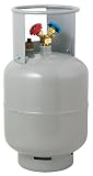 BBK 4ピンタイプ フロン回収ボンベ 1/4 フロートセンサー内蔵 24L RMB-24-3