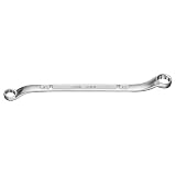 トネ(TONE) ロングメカニックめがねレンチ(45°×10°) M44-1214 二面幅12×14mm