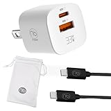 (nb) 30W 急速 充電器 Type-C 2ポート (USB-C*1/USB-A*1) 33W PD PPS GaN iPhone16/15/14/MacBook/iPad/Galaxy/Androidその他USB-C機器対応 PSE適合 国内メーカー MAX33CA-mini（ホワイト）＋Type-Cケーブル(2m) セット