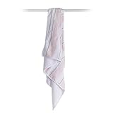 lulujo Baby Childhood Blanket, Pink Bold Stripe, 38" x 38" by lulujo Baby [並行輸入品]