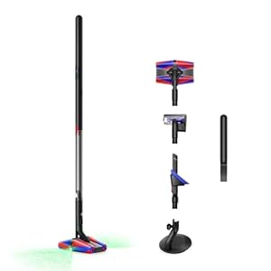 Dyson PencilVac Fluffycones コードレススティック掃除機 交換用バッテリーセット 軽量 LED充電スタンド付き SV50 FC EX