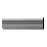 アイワ金属 アルミハンガーパイプ 2000mm ヘッダー無 シルバー(1箱・10本価格) AP-1502N