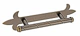 Fusion Hardware 227-MDB St. Charles Collection Scrolled 3-Inch Cabinet Pull with Backplate, Medium B