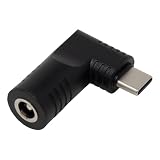 アイネックス USB-C電源変換アダプタ PD65W対応 5.5mm×2.5mm用 DCC-5525