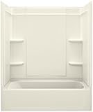 スターリング71370126 – 96 Ensemble Medley series-7137 60-inch X 30インチx 73-inchバス/シャワーwith Age右側Backers配置とド