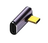 USB Type-C → Type-Cアダプタ 27W タイプC コネクタ 急速充電 高速データ転送 USB-C i-Phone i-Pad 変換コネクタ アルミニウム合金 ミニサイズ 紛失防止 変換 アダプタ (U字, C→C)