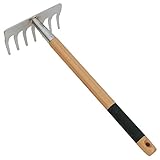 千吉 ガーデンレーキ (グリップ付き) SGT-8