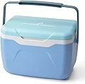 「公式」PYKES PEAK (パイクスピーク）クーラーボックス 5.5L (保冷剤付き) BBQ ピクニック レジャー用 【FUN SERIES】NORDICBLUE5.5L