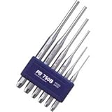 平行ピンポンチセット　八角胴　750B　PB