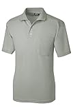 SOWA(ソーワ) 半袖ポロシャツ(胸ポケット有り) シルバーグレー 4Lサイズ 50397