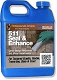 Miracle Sealants SE/EN QT SG 511 Seal and Enhance Penetrating Sealer and Color Enhancer, Quart [並行輸入
