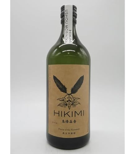 Amazon.co.jp: 岡田屋本店 HIKIMI 烏樟森香 黒文字 クロモジ焼酎 40度