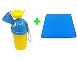 Portable Urinal for Kid (For Boy) & Gift Items Two Piece Silicone Table Mat [並行輸入品]