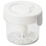 インスタント漬物メーカー 野菜プレス つけもの容器 丸型 日本製 BPAフリー (1L)