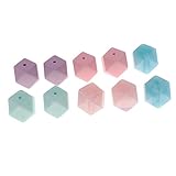 Baosity 歯固め　安全シリコン　ビーズ　歯固め石　おしゃぶり　かわいい　DIY用　アクセサリー　赤ちゃん　ネックレス　DIY　全5色 - 混合色