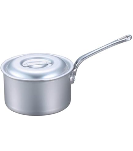 Amazon｜遠藤商事 業務用 エトール 片手浅型鍋 18cm 銅・真鍮・錫 日本