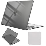 MacBook Pro 14インチ ケース 【2026 M5シリーズ対応】ハードケース M4/M3/M2/M1シリーズ対応 [Pro/Max含む] A3112 A3185 A3401 A2442 A2779 A2918 A2992 A3434 カバー（ディスプレイ用研磨布 クリーニングクロス 付き）, マットブラック