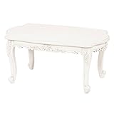 飾り棚 コレクション 棚 アンティーク 風 テーブル 可愛い 姫系 VIOLETTA テーブル ホワイト