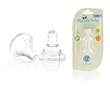 Pacific Baby Narrow Neck Teats, Slow Flow, 2-Count by Pacific Baby