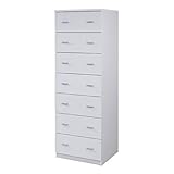 JK Closto ハンガーラックシリーズ タワーチェスト H180 FRM-2005WH