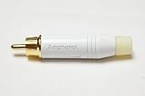 Amphenol (アンフェノール) ACPR RCAプラグ (白)