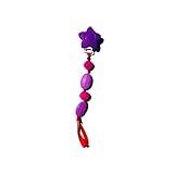 SillyMunk TM Silicone Pacifier Clip- Purple by SillyMunk TM