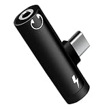 Type-C to 3.5mm イヤホン 変換アダプター 2in1 イヤホンジャックアダプター 音楽聞きながら充電でき 音楽/通話 音量調節可能 iPad Pro/Galaxy/Xiaomi/HUAWEIなどType-Cポートのデバイスに対応