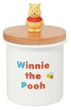 スケーター(Skater) マスコット付き 木蓋 ホーローキャニスター 750ml 保存容器 ディズニー くまのプーさん ENC8D-A