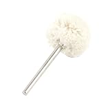 uxcell 軸付フェルト 研磨バフ　磨く車輪　バフポリッシュホイール　シャンク　3mmシャンク径　25mm研磨径