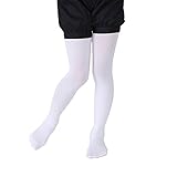 (靴下屋)kutsushitaya キッズ 80デニールスポンディッシュタイツ135cm(125〜145cm) サラシ