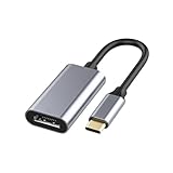 Jinmoioy 変換アダプター USB C - HDMIアダプター モニター用 4K タイプ C HDMI 変換コネクター 設定不要 簡単接続 映像出力