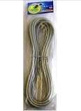 OHM 配線用 小判コード 灰 3m 1200W (04-7352)