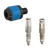 クリック (Clik) 自転車専用 クリック 瞬時に着脱 アルミ製 電動ポンプ対応 CLIK VALVE スターターキット シルバー【日本正規品】