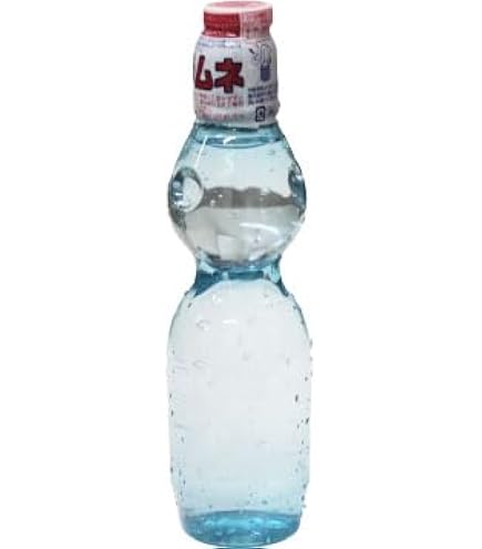 Amazon.co.jp: 元祖ビー玉ラムネ 200ml / 6本入 瓶 木村飲料 : 食品