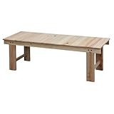 桧 塗装縁台120cm 1205*420*400mm W1205×D420×H400mm