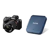 SONY(ソニー) フルサイズ ミラーレス一眼カメラ α7IV ズームレンズキット(同梱レンズ:SEL2870) ブラック ILCE-7M4K + SanDisk PRO-CINEMA CFexpress Type B Recorder compatible with MagSafe SDDR-F941-JNKNN