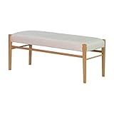 エリス プラス-3 ビーチ無垢材 ダイニング ベンチ（替えカバー3枚付属）ERIS PLUS-3 DINING BENCH (NA) (Cover3set GR/BR/BE)