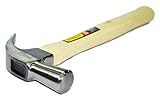 STANLEY 27mm Curved Claw Nailing Hammer ( Straight Wood Handle )