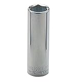 Wright Tool 35-19MM 3/8 Drive 6 Point Metric Deep Socket, 19mm by Wright Tool