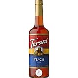 【DELICIOSA】トラーニ ピーチ フレーバー シロップ 750ml Torani Peach Syrup