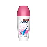 Rexona レクソナ 女性用 制汗 デオドラント ロールオン powder dry パウダードライ 45ml ［並行輸入品］［海外直送品］