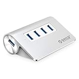 ORICO USB3.0 ハブ 4ポート 高放熱 アルミ USBハブ 5Gbps高速転送 USBケーブル付(1m) OTG機能対応 シルバー M3H4-SV ORICO USB3.0 ハブ 4ポート 高放熱 アルミ USBハブ 5Gbps高速転送 USBケーブル付(1m) OTG機能対応 シルバー M3H4-SV