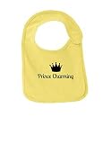 Prince Charmingおもしろ幼児Jerseyよだれかけ カラー: イエロー